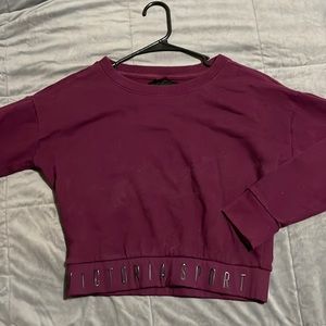 Victoria’s Secret cropped sweatshirt